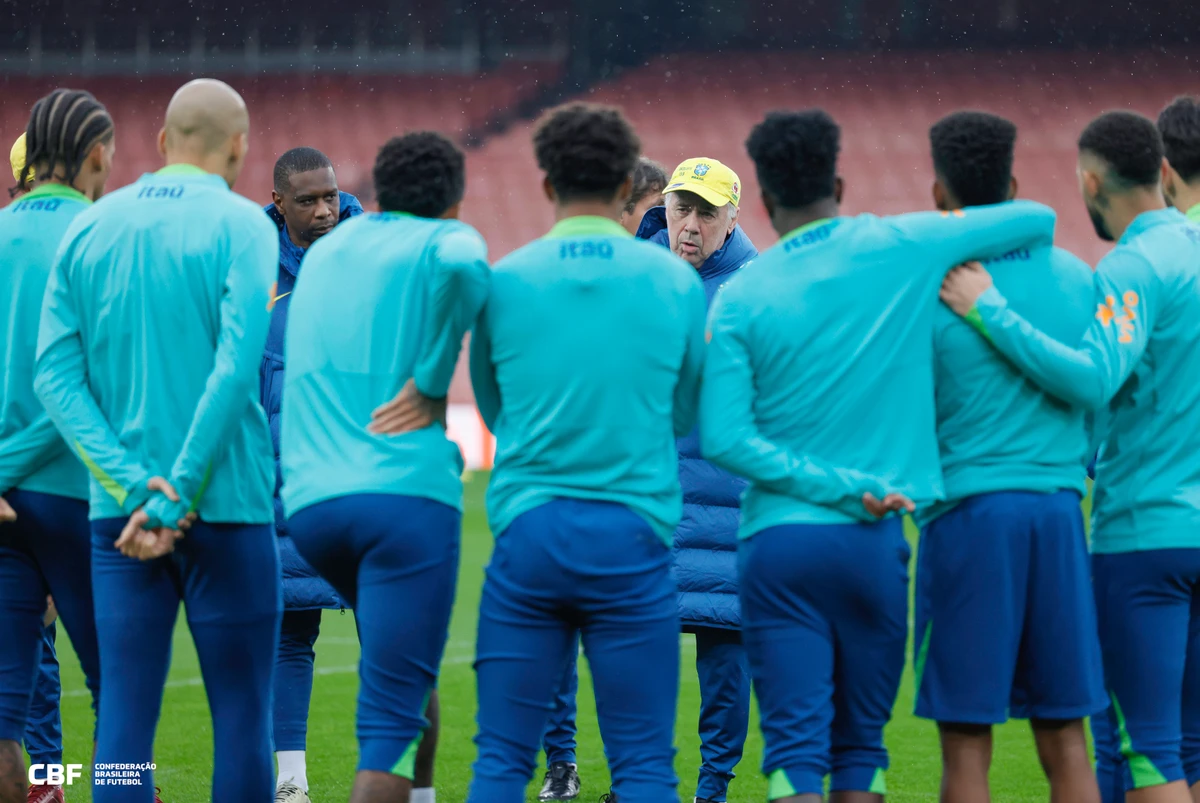 Último treino da Seleção antes de amistoso contra Senegal 