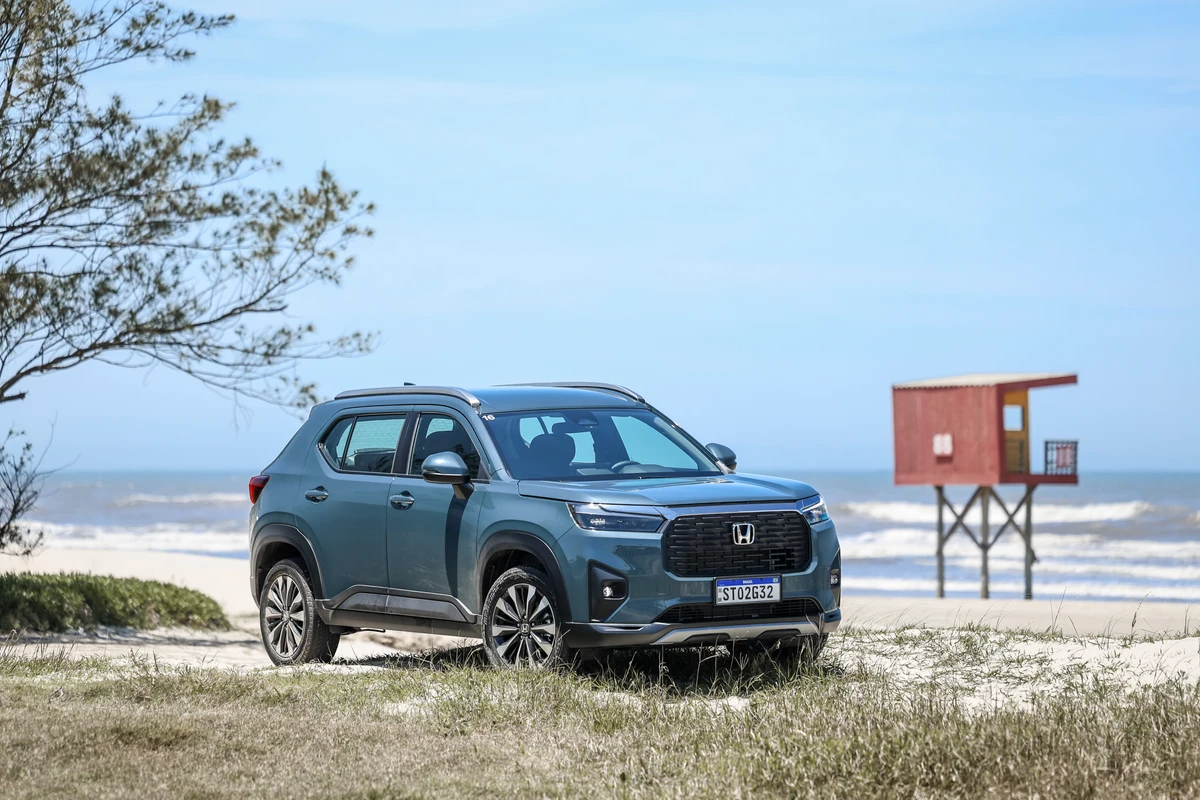 Oferecido em duas configurações, o novo Honda WR-V faz, com gasolina, 12 km/l na cidade e 12,8 km/l na estrada