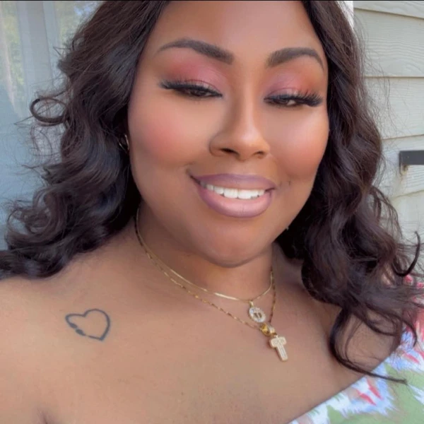 Octavia Nichelle após perder peso por Reprodução/ Redes sociais