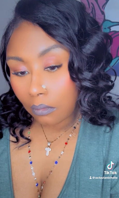 Octavia Nichelle após perder peso por Reprodução/ Redes sociais