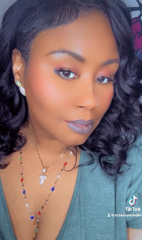 Octavia Nichelle após perder peso por Reprodução/ Redes sociais