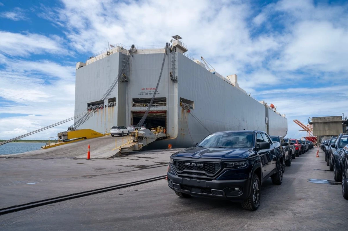 A Ram Rampage está sendo exportada para a Europa