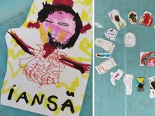 Imagem - Pai chama a polícia após filha de 4 anos desenhar orixá em atividade da escola
