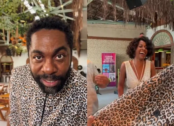 Comemoração do aniversário de Lázaro Ramos