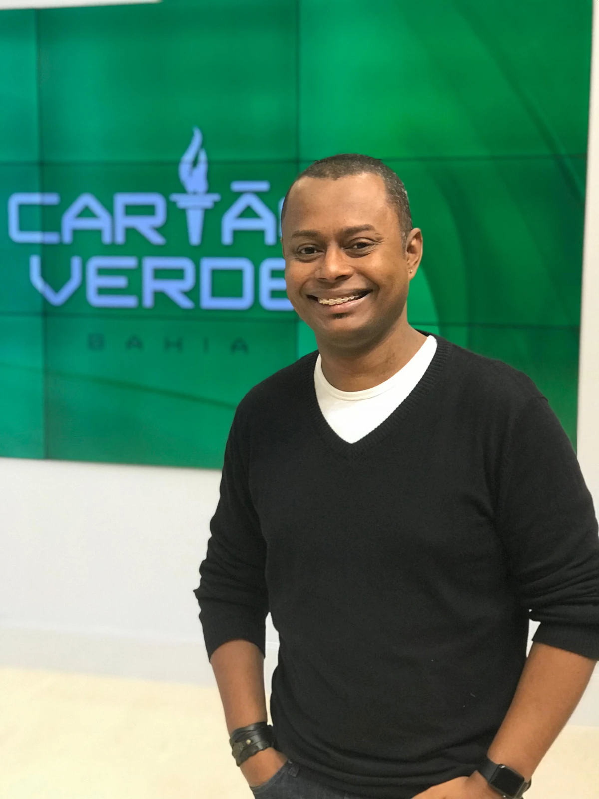 Elton no Cartão Verde Bahia por Acervo Pessoal