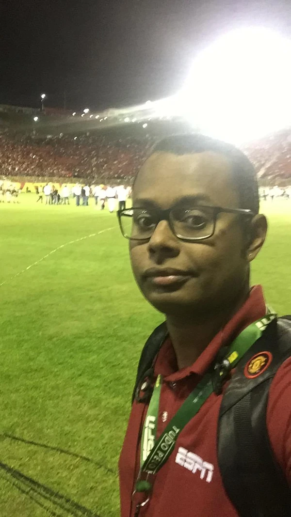 Elton Serra iniciou sua jornada na ESPN Brasil em 2020 por Acervo pessoal