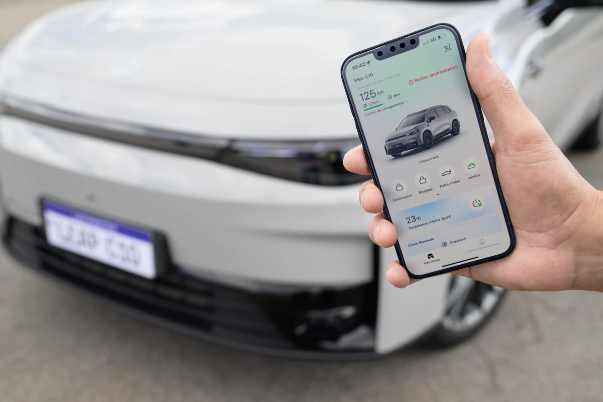 A gestão do carregamento pode ser feita por aplicativo por Divulgação