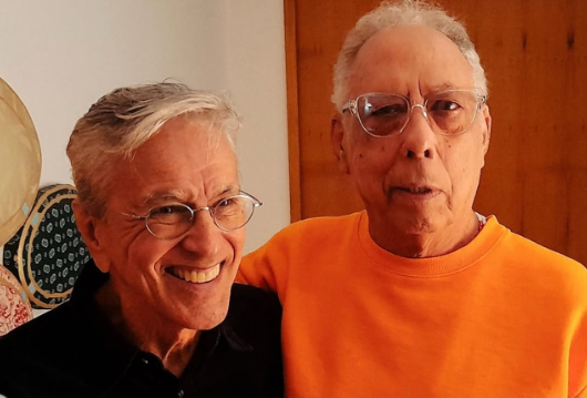 Caetano Veloso e Jards Macalé por Reprodução