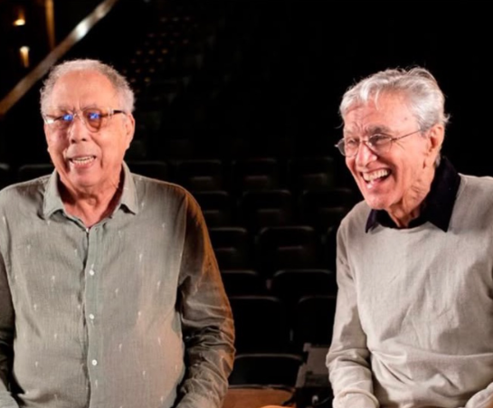 Caetano Veloso e Jards Macalé por Reprodução