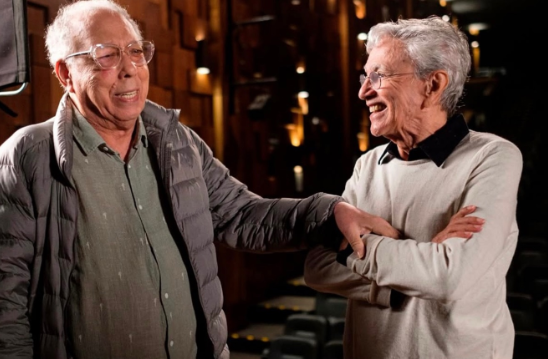 Caetano Veloso e Jards Macalé por Reprodução