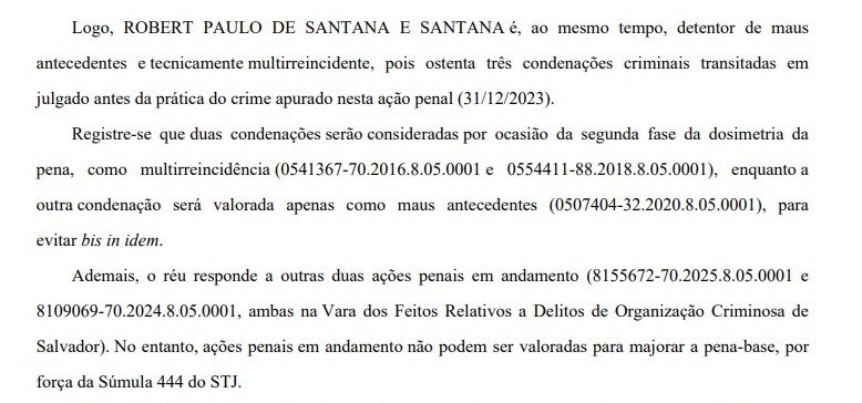 Com 'maus antecedentes', condenado é solto porque MP não pediu prisão por Reproduçãop