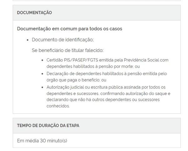 Consultar saldo de cotas PIS/PASEP por Reprodução