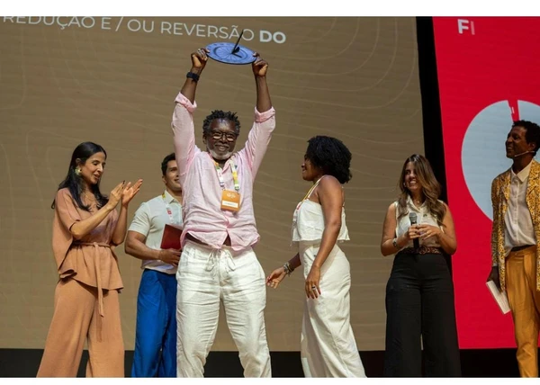 Projeto de Itaparica ganhou o Prêmio Pacto Contra a Fome 2025 na categoria “Redução e/ou Reversão do Desperdício de Alimentos” por Divulgação