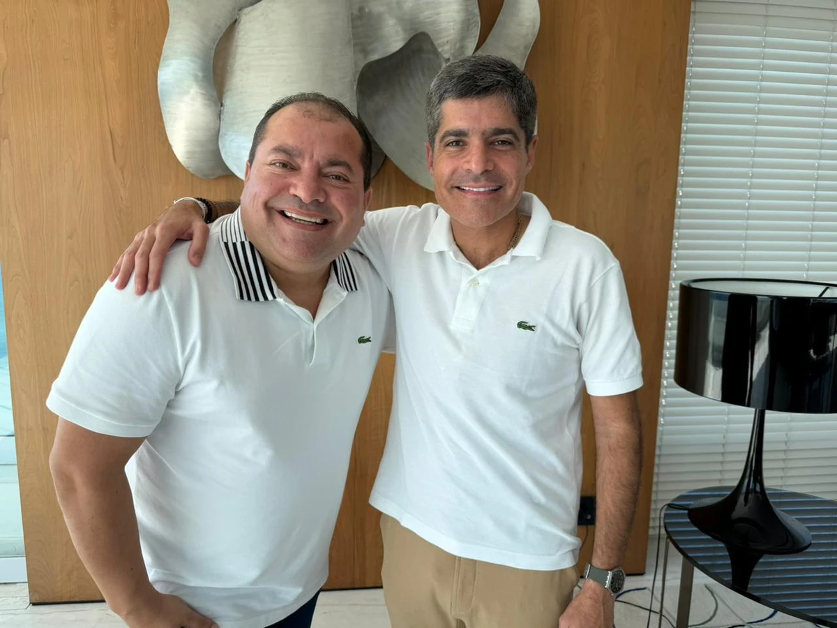 Deputado Cafu Barreto e ACM Neto