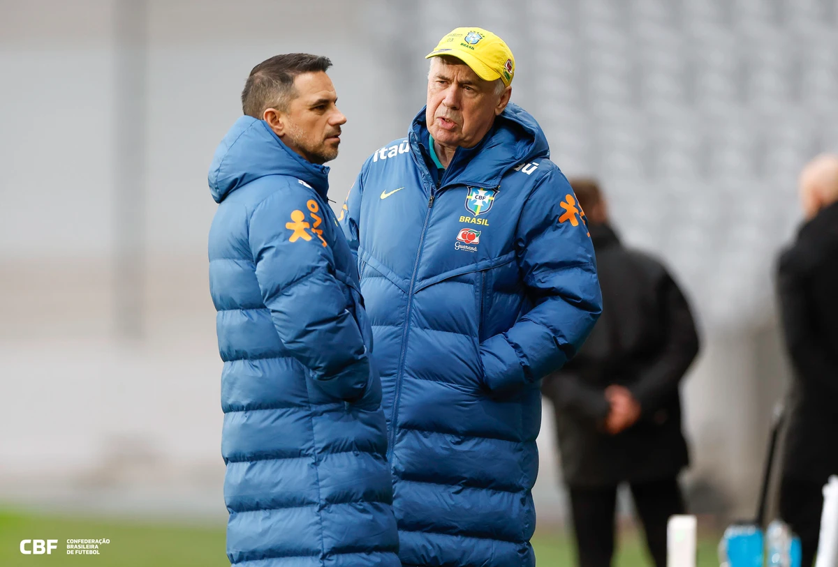Treino da Seleção Brasileira na Decathlon Arena por Rafael Ribeiro/CBF