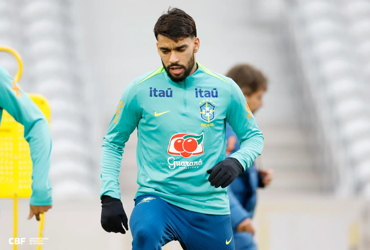Treino da Seleção Brasileira na Decathlon Arena por Rafael Ribeiro/CBF