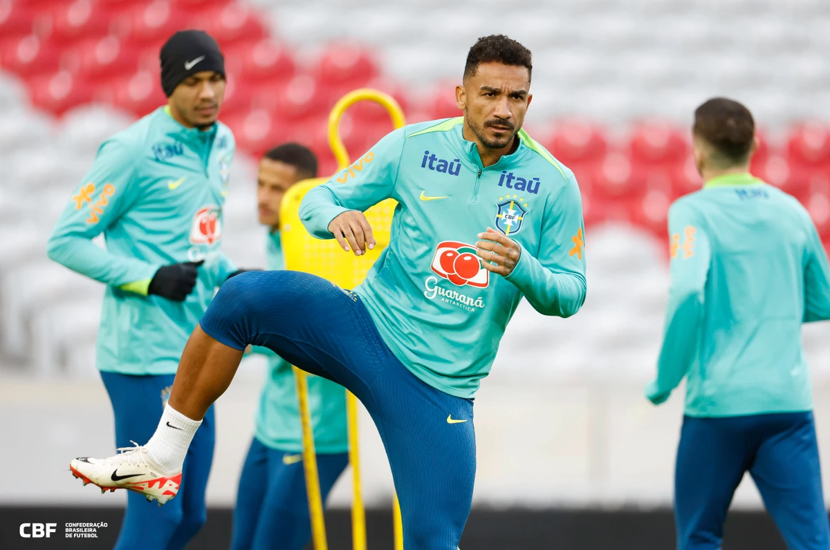 Treino da Seleção Brasileira na Decathlon Arena por Rafael Ribeiro/CBF