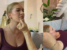 Imagem - Grávida, Lore Improta faz 'testes caseiros' para descobrir sexo do bebê; confira resultado