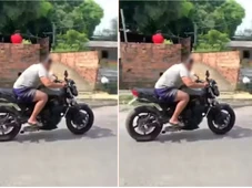 Imagem - Personal trainer de 23 anos morre após bater moto em muro durante 'pega'