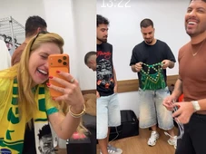 Imagem - Virginia mostra calcinha para torcer para Vini Jr.: ‘Amor, corre aqui!’