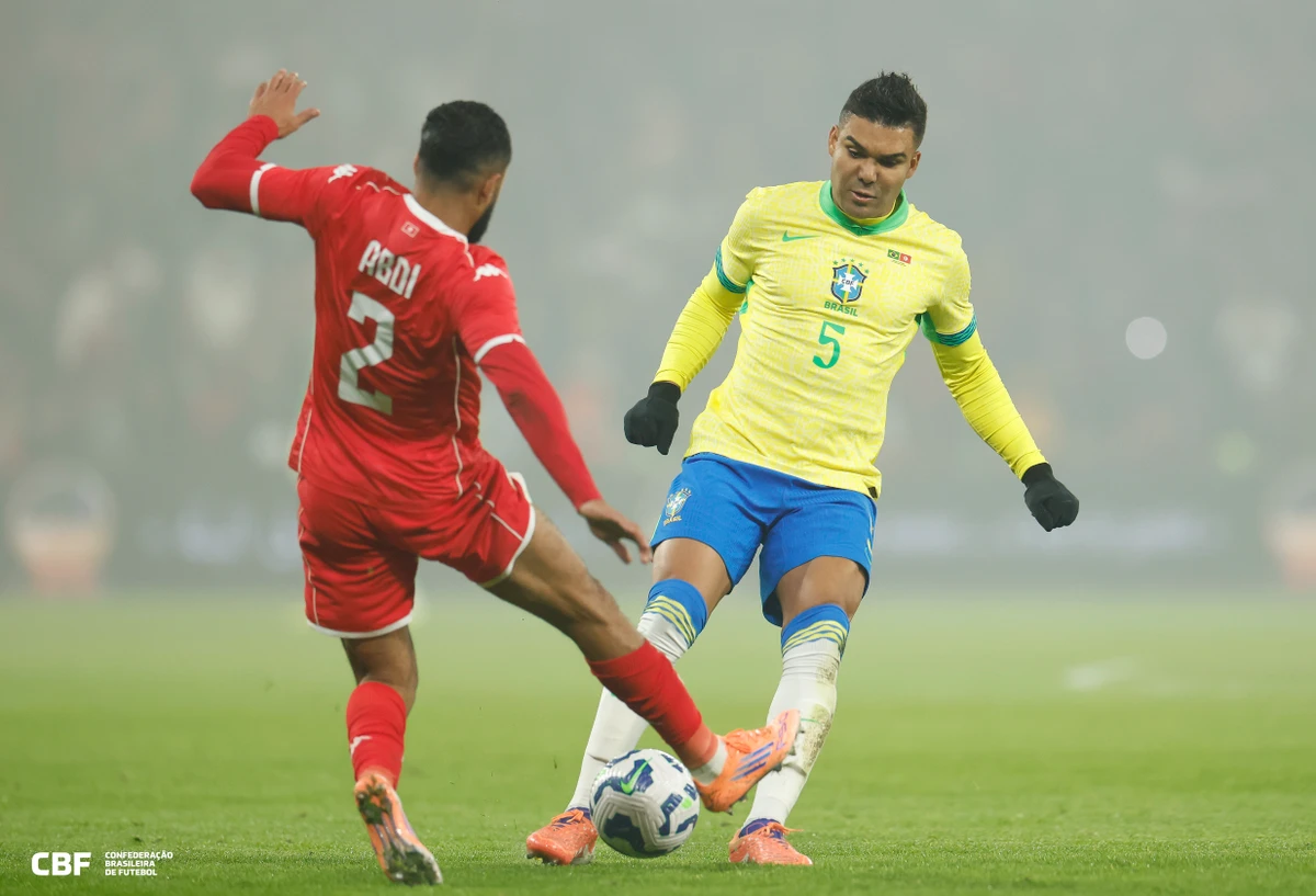 Brasil 1x1 Tunísia     por Rafael Ribeiro/CBF  