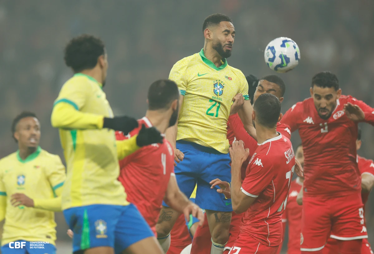 Brasil 1x1 Tunísia     