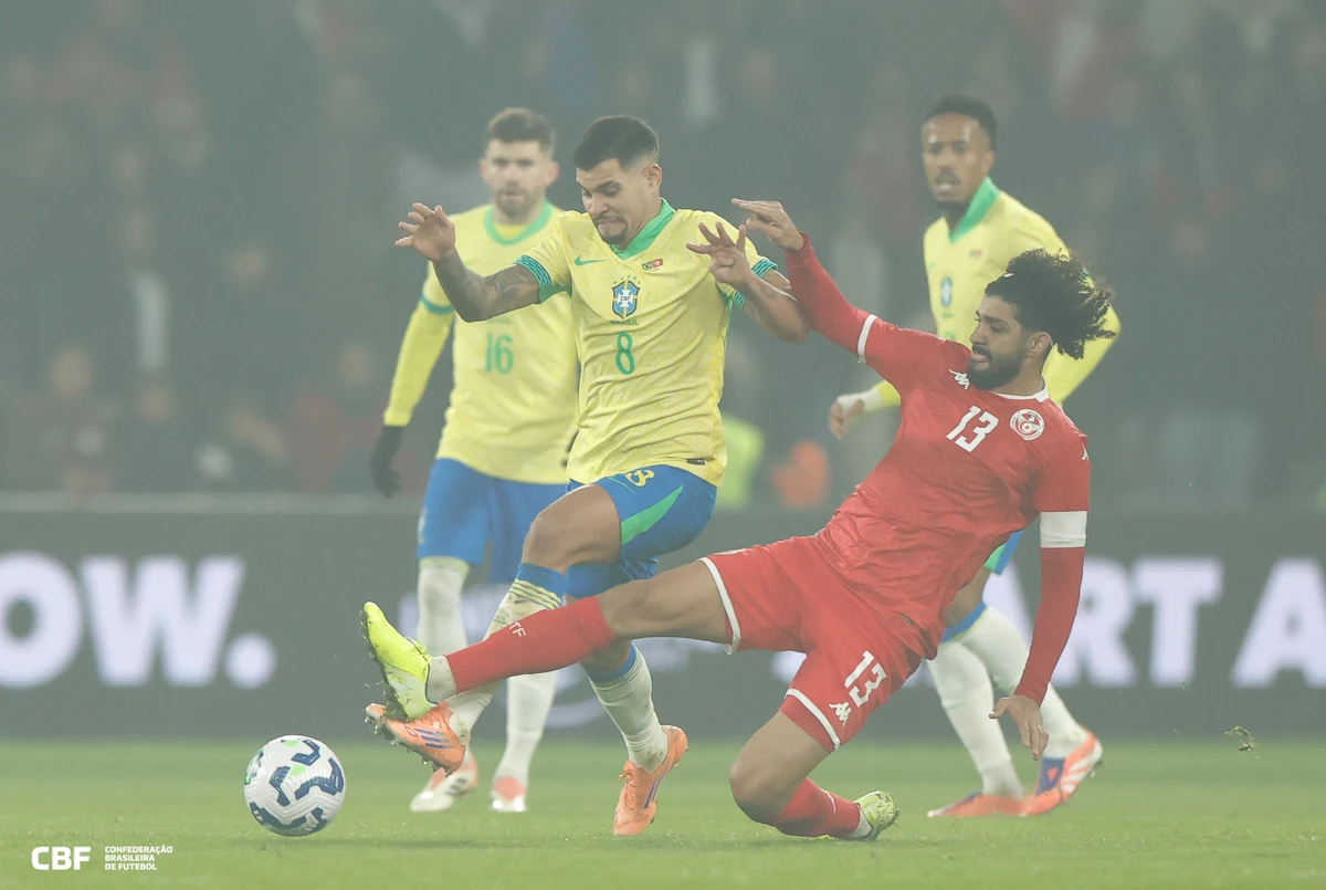 Brasil 1x1 Tunísia    por Rafael Ribeiro/CBF  