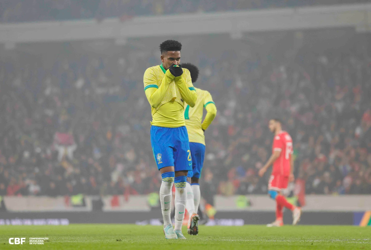 Brasil 1x1 Tunísia    por Rafael Ribeiro/CBF  