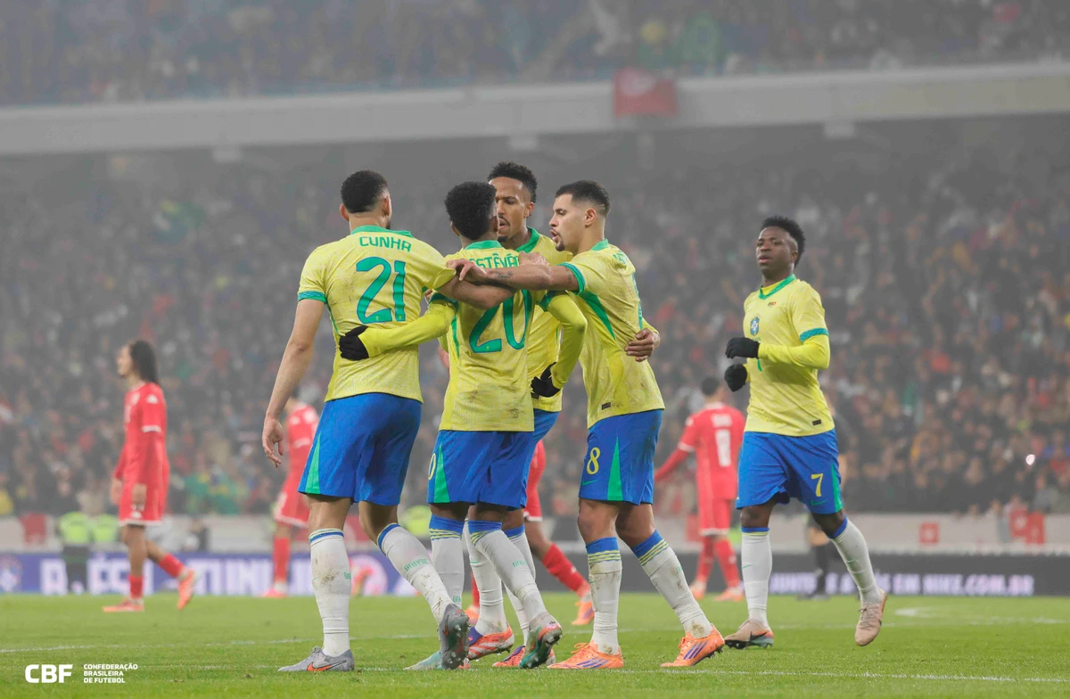 Brasil 1x1 Tunísia    por Rafael Ribeiro/CBF  