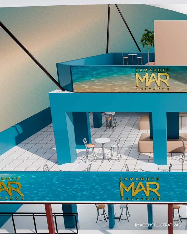Camarote Mar em Salvador por Divulgação