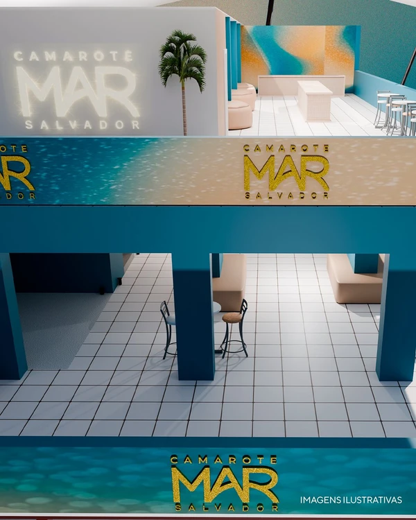 Camarote Mar em Salvador por Divulgação