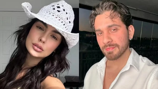 Cantor Gustavo Mioto aparece em clima de romance com Larissa Santos após separação de Ana Castela  por Reprodução/Redes Sociais 