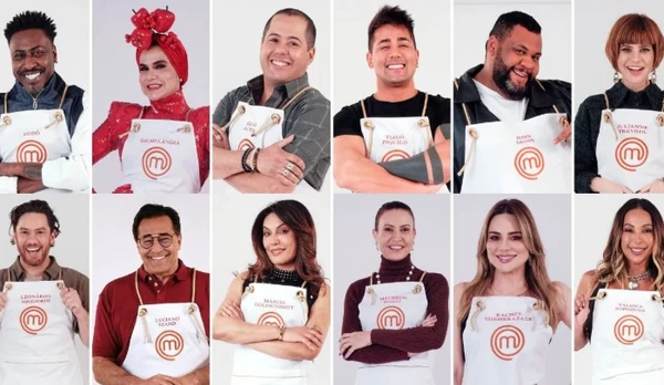 Elenco do MasterChef Celebridades por Divulgação | Band