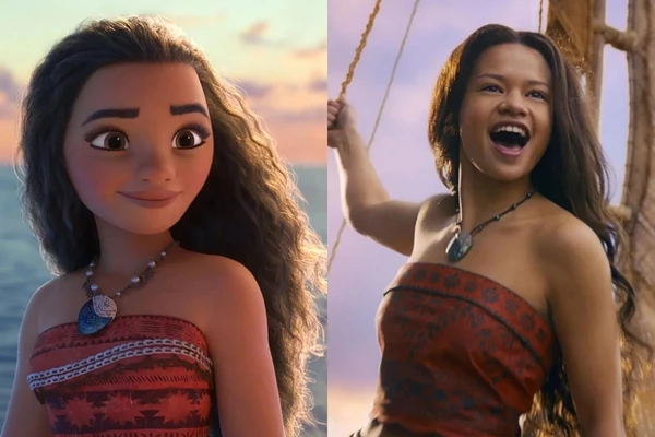 Mudanças no cabelo de Moana no live-action gerou debate por Reprodução/Walt Disney Studios 