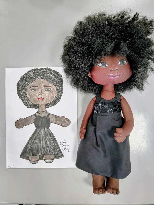 Projeto Bonecas Negras destaca mulheres negras importantes em suas áreas por Divulgação