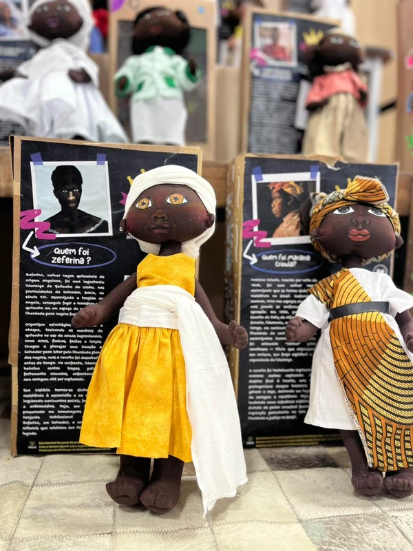 Projeto Bonecas Negras destaca mulheres negras importantes em suas áreas por Divulgação