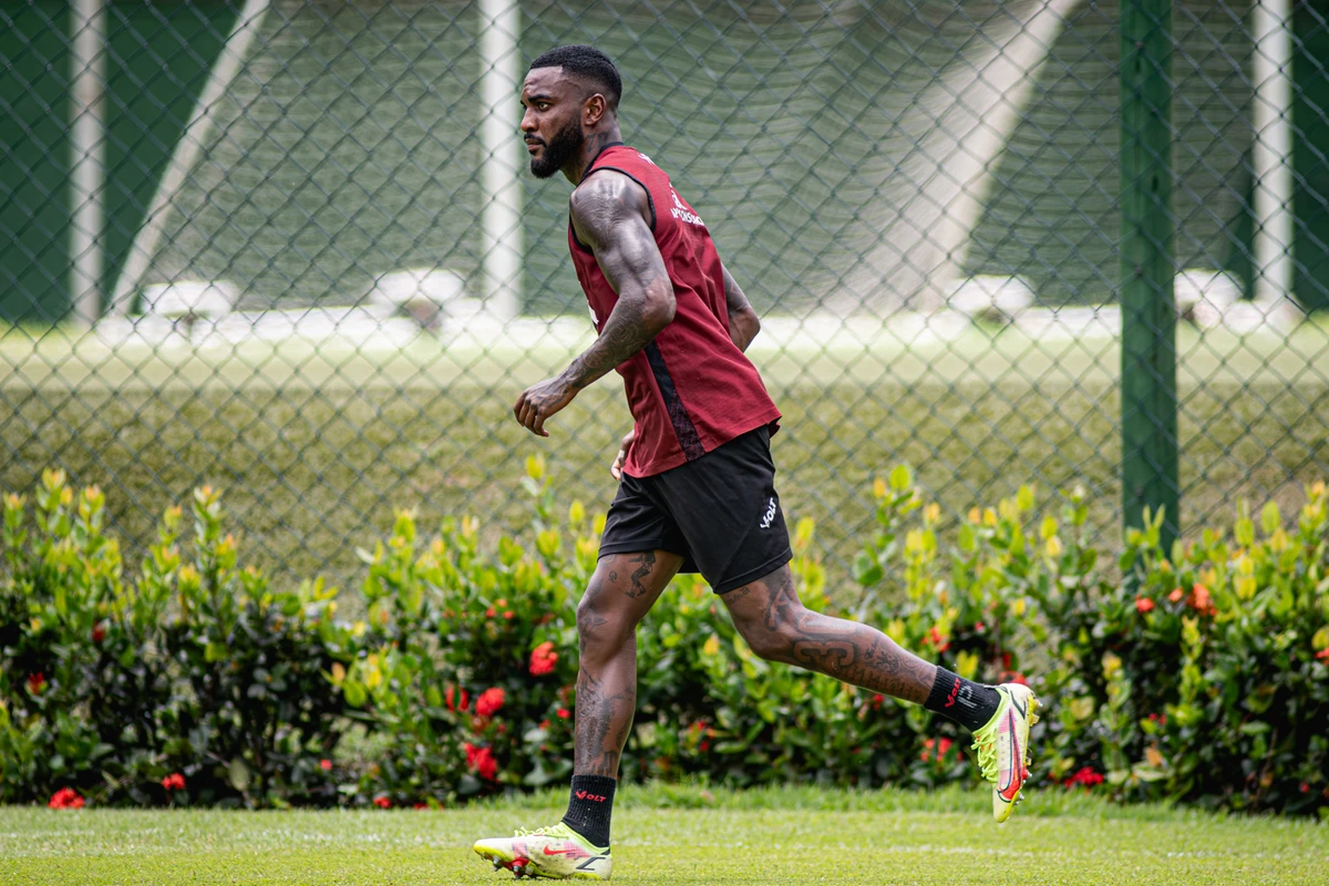 Vitória finaliza preparação para enfrentar o Palmeiras pelo Brasileirão por Victor Ferreira/EC Vitória