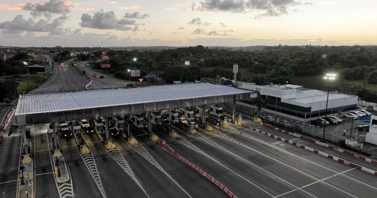 Imagem - BA-099 terá aumento em tarifas de pedágio a partir de sábado (22); veja novos valores