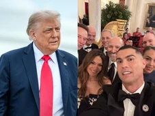 Imagem - Cristiano Ronaldo participa de jantar com Trump na Casa Branca