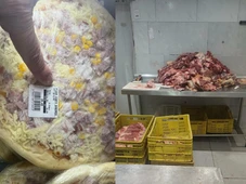 Imagem - Com carne podre e 4 toneladas de produtos vencidos, mercados são interditados por insalubridade