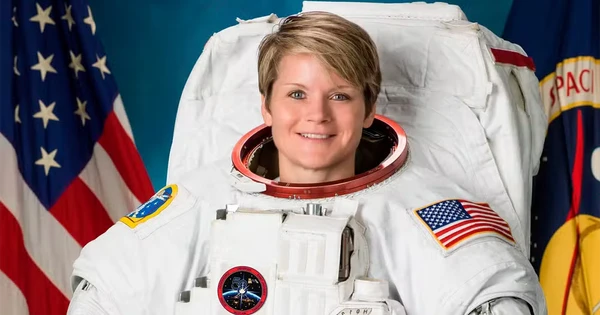 A astronauta da Nasa Anne McClain