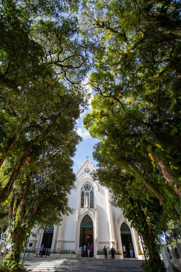 Entrada Cemitério Campo Santo por Erik Salles