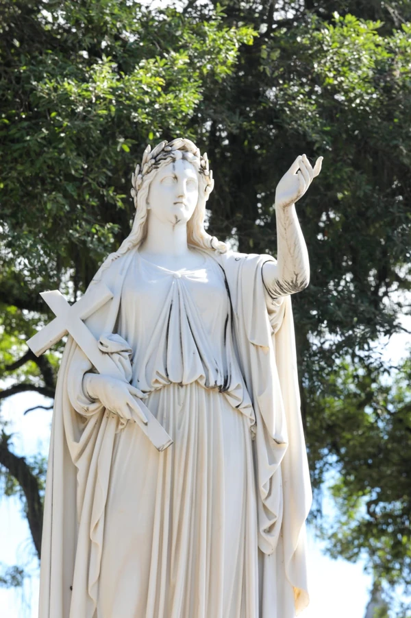 Estátua da Fé por Agência Bapress