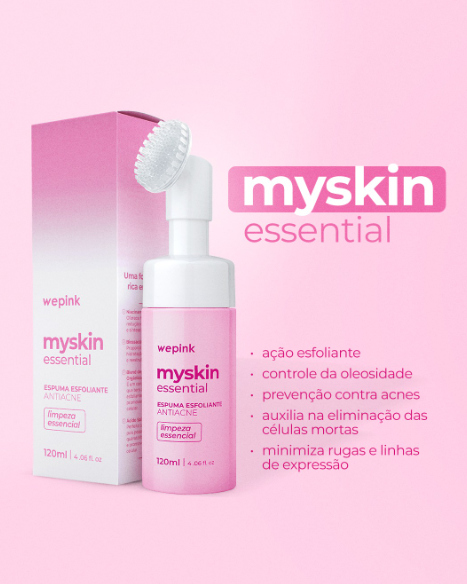 Produtos da empresa de cosméticos WePink por Reprodução