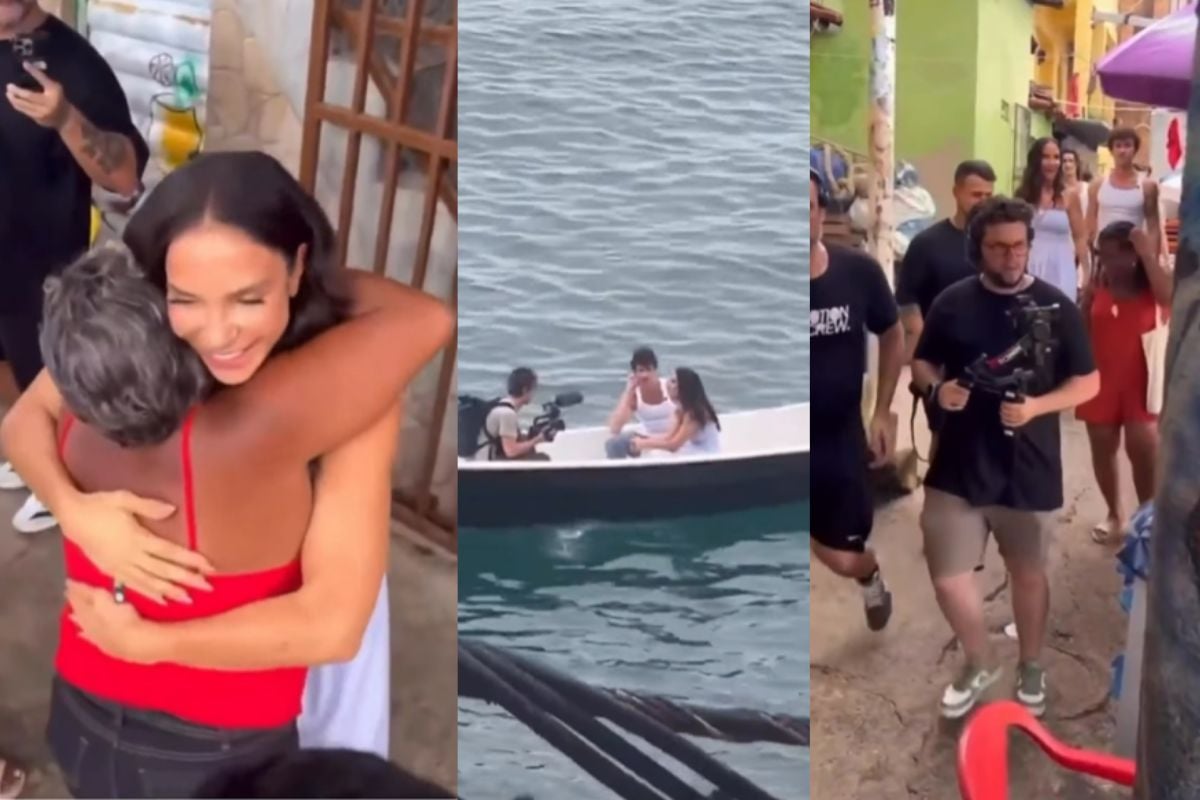 Shawn Mendes e Ivete passaram tarde na Gamboa de Baixo por Reprodução | Redes Sociais