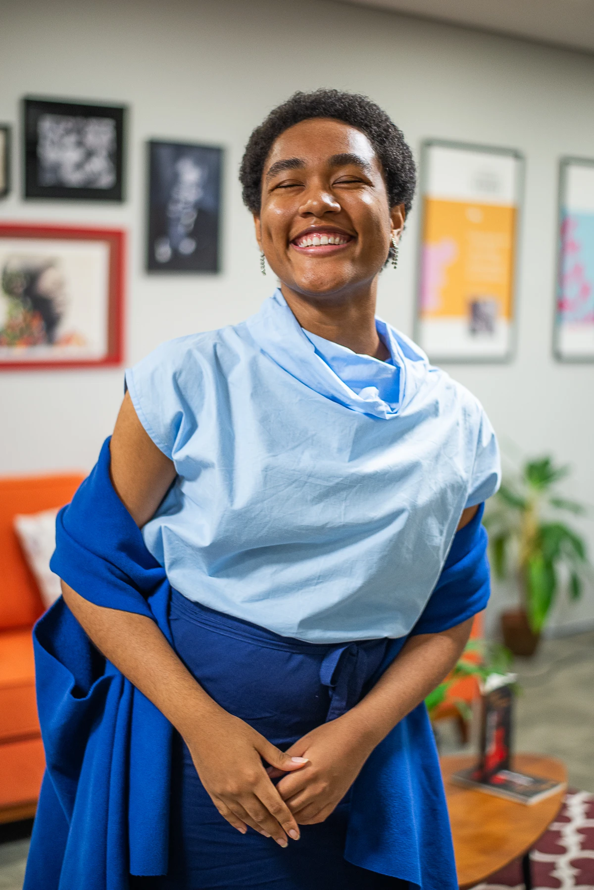 Yasmin Morais no Encontro Feminista Vulva Negra em São Paulo por ALE ANSELMI/Divulgação