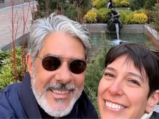 Imagem - Após deixar o Jornal Nacional, William Bonner aproveita férias românticas com a esposa nos EUA