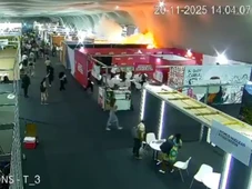 Imagem - Vídeo mostra início de incêndio em pavilhão da COP30; treze pessoas foram hospitalizadas