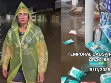 Imagem - Prefeita de cidade baiana faz apelo a Jerônimo após fortes chuvas: 'Situação terrível'