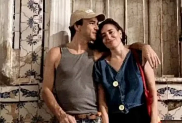 Caio Blat e Fabiana Comparato